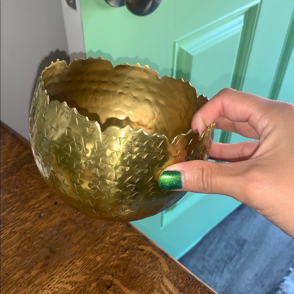 Gold decorative bowl - new - Picture 4 of 4